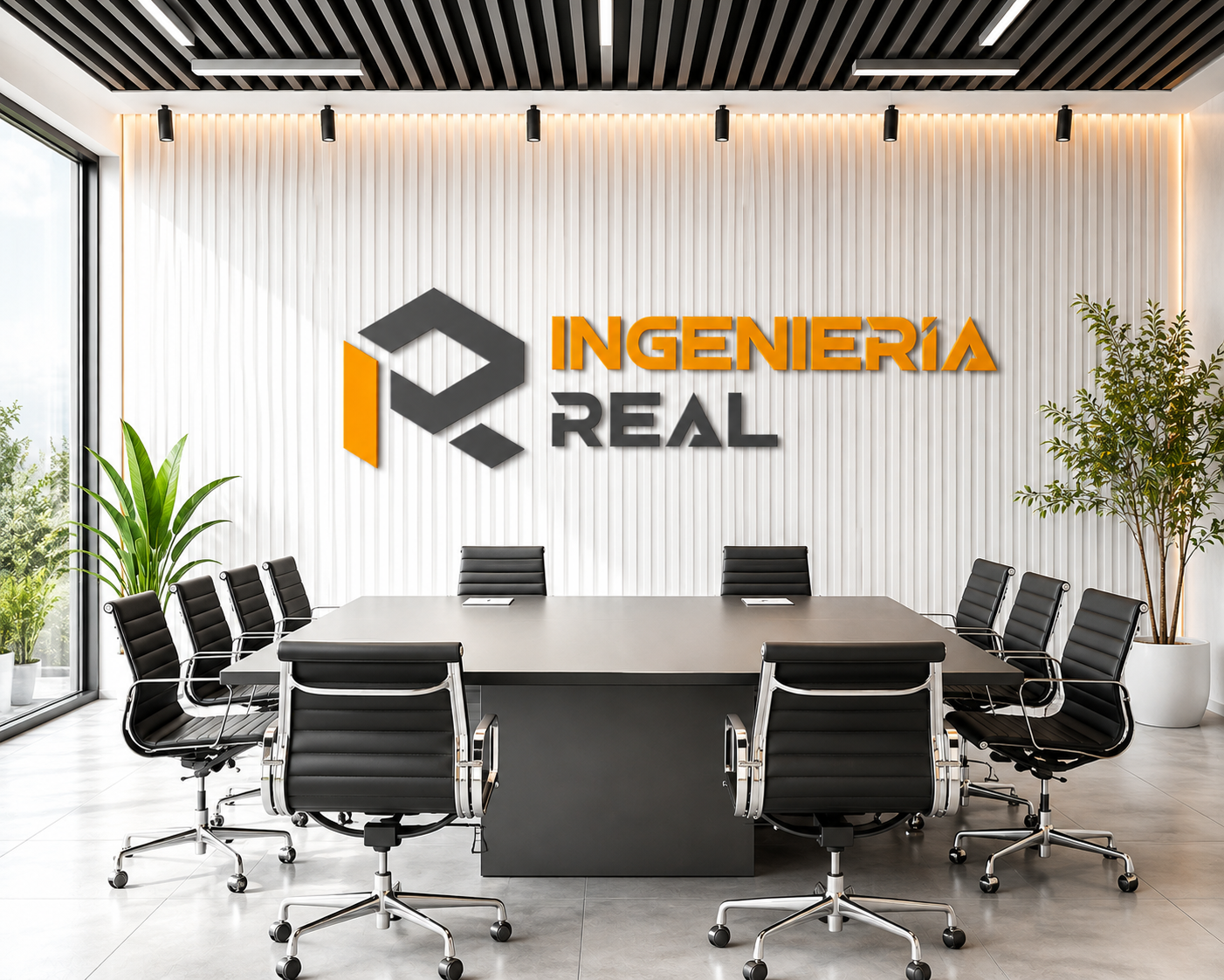 Ingeniería Real S.A.C.: equipo en oficina